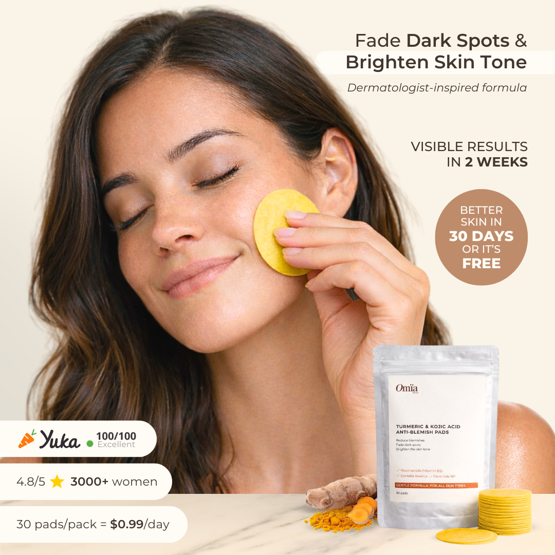 Anti-Blemish Turmeric Pads