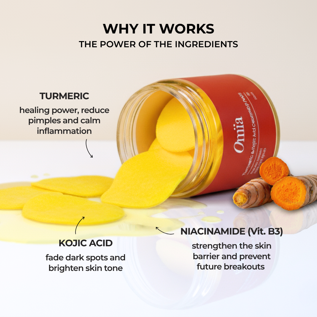Turmeric & Kojic Acid Cleansing Pads